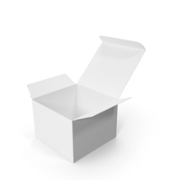 White Open Packaging Box PNG & PSD Images
