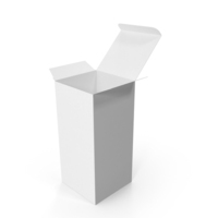 White Open Packaging Box PNG & PSD Images