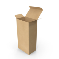 Brown Open Packaging Box PNG & PSD Images