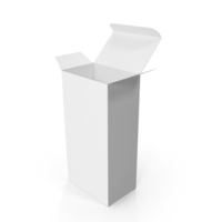 White Open Packaging Box PNG & PSD Images