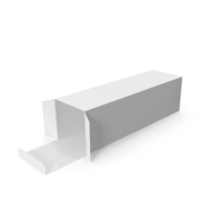 White Open Packaging Box PNG & PSD Images