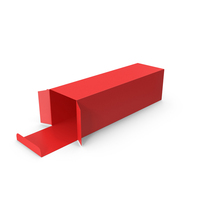 Red Open Packaging Box PNG & PSD Images