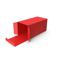 Open Packaging Box Red PNG & PSD Images