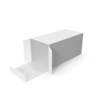 White Open Packaging Box PNG & PSD Images