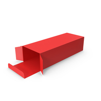 Red Open Packaging Box PNG & PSD Images