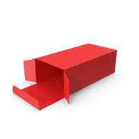 Red Open Packaging Box PNG & PSD Images