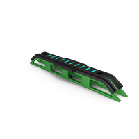 SciFi Interior Element Green PNG & PSD Images