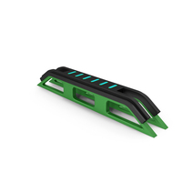 SciFi Interior Element Green PNG & PSD Images