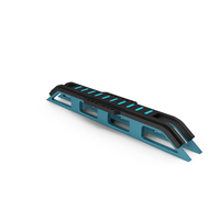 SciFi Interior Element Blue PNG & PSD Images