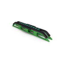 SciFi Interior Element Green PNG & PSD Images