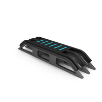 SciFi Interior Element Grey PNG & PSD Images
