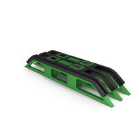 SciFi Interior Element Green PNG & PSD Images