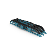 SciFi Interior Element Blue PNG & PSD Images