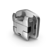 Self Ligating Dental Braces Bracket Close PNG & PSD Images