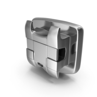 Self Ligating Dental Braces Bracket Close PNG & PSD Images