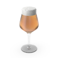 Beer Glass With Droplets PNG & PSD Images