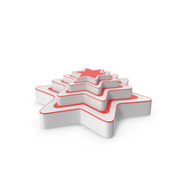 Podium Stage 4 Star Step White PNG & PSD Images