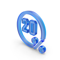 Circle 20 Percentage Color PNG & PSD Images