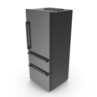 Black Fridge PNG & PSD Images