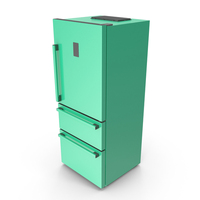 Green Fridge PNG & PSD Images