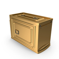 Gold Ammunition Box PNG & PSD Images