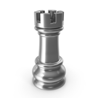 Silver Chess Piece Rook PNG & PSD Images