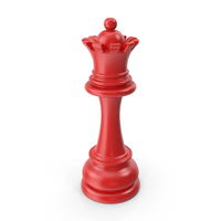 Red Chess Piece Queen PNG & PSD Images