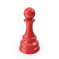 Red Chess Pawn Piece PNG & PSD Images