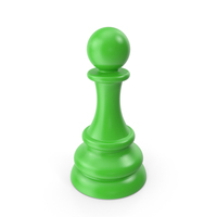 Green Chess Piece Pawn PNG & PSD Images