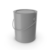 Grey Closed Paint Bucket PNG & PSD Images