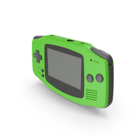Green Game Console PNG & PSD Images