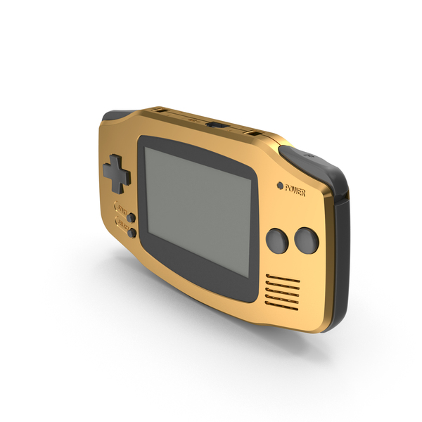 Gold Game Console PNG & PSD Images