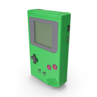Green Game Console PNG & PSD Images
