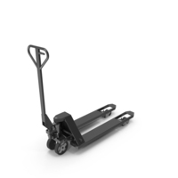 Black Hand Pallet Truck PNG & PSD Images