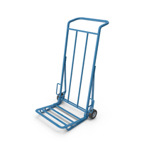 Blue Hand Truck PNG & PSD Images