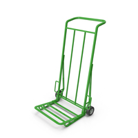 Green Hand Truck PNG & PSD Images
