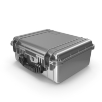 Silver Military Case PNG & PSD Images