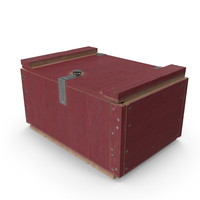 Red Military Crate PNG & PSD Images