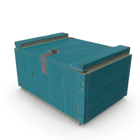 Blue Military Crate PNG & PSD Images