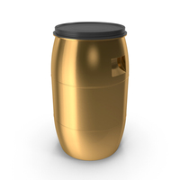Gold Barrel PNG & PSD Images