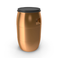 Copper Barrel PNG & PSD Images