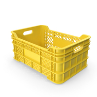 Yellow Crate PNG & PSD Images