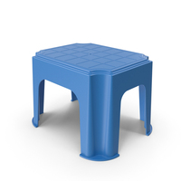 Blue Stool PNG & PSD Images
