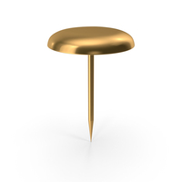 Gold Pin PNG & PSD Images