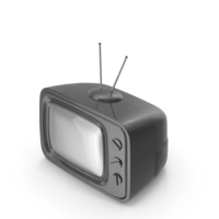 Black Cartoon Television PNG & PSD Images