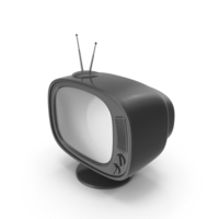 Black Cartoon Television PNG & PSD Images