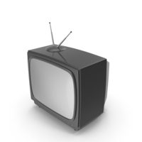 Black Cartoon Television PNG & PSD Images