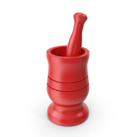 Red Mortar And Pestle PNG & PSD Images