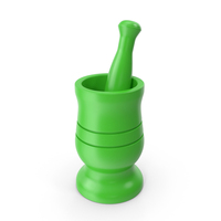 Green Mortar And Pestle PNG & PSD Images