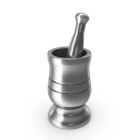 Silver Mortar And Pestle PNG & PSD Images